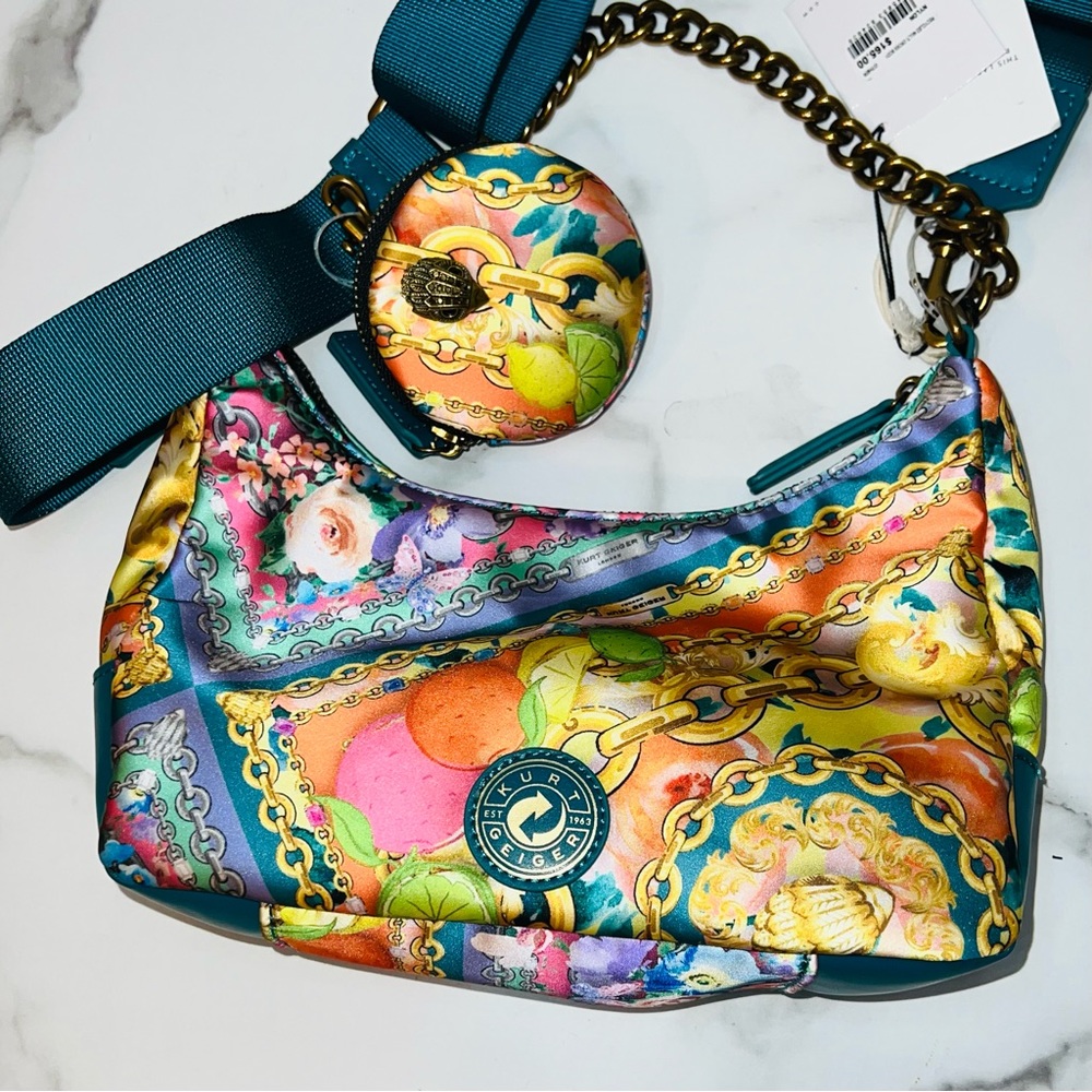 MULTI COLOR PRINT CROSSBODY BAG KURT
GEIGER LONDON